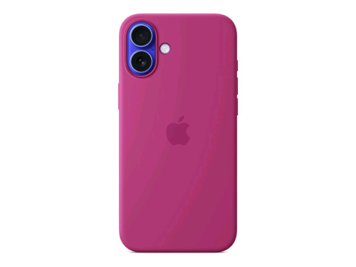 Apple - Cover per cellulare - compatibile MagSafe - silicone - fucsia - per iPhone 16 Plus